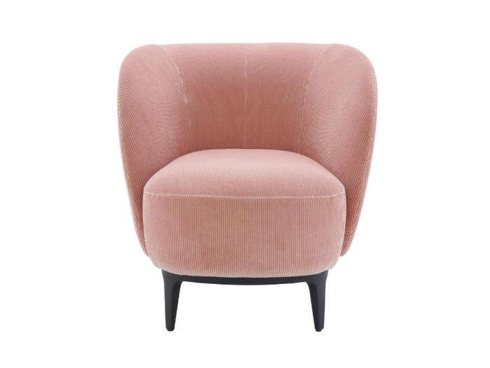 SOUFFLOT - Fabric armchair with removable cover with armrests _ Ligne Roset